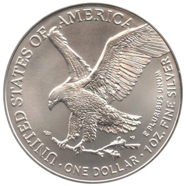 Bild von 1 oz American Eagle Silber - 2023 - 19 Mwst. - 2 te Wahl