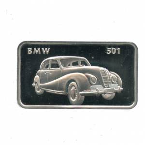 Bild von 1 oz MünzManufaktur Motivbarren BMW 501