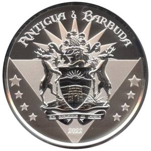 Bild von 1 oz Silber EC8 Antigua & Barbuda - Cout of Arms 2022