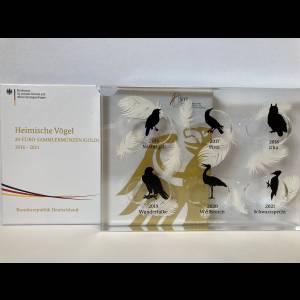 Bild von Heimische Vögel 20€ Münzen Sammlerbox