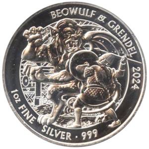 Bild von 1 oz Silber Myths and Legends - Beowulf 2024