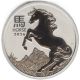 1 1 oz Platin Lunar III - Pferd 2026 Bild 1 von 1 oz Platin Lunar III - Pferd 2026