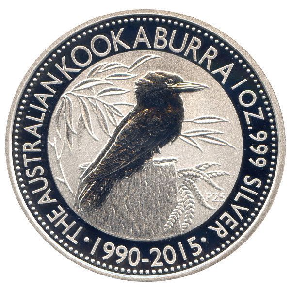 Bild von 1 oz Silber Kookaburra - 2015
