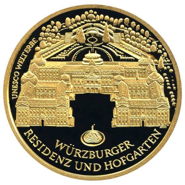 Bild von 100 Euro - 2010 Würzburg - A - in der Schatulle mit Zertifikat