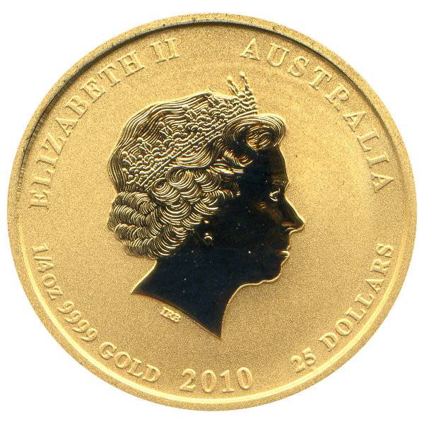 1/4 oz Lunar II - Tiger 2010 Bild von 1/4 oz Lunar II - Tiger 2010