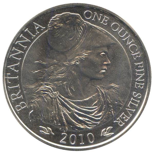 1 oz Silber Britannia - 2010 Bild von 1 oz Silber Britannia - 2010