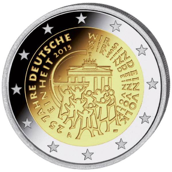 2 Euro 2015 25 Jahre Deutsche Einheit - G Bild von 2 Euro 2015 25 Jahre Deutsche Einheit - G