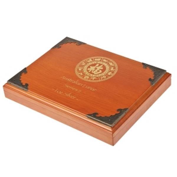 Münzbox für 12 x 1 Oz Silbermünzen Lunar Serie II Bild von Münzbox für 12 x 1 Oz Silbermünzen Lunar Serie II
