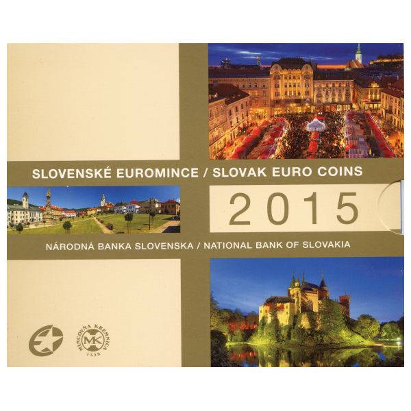 Kursmünzensatz Slowakei 2015 BU Bild von Kursmünzensatz Slowakei 2015 BU