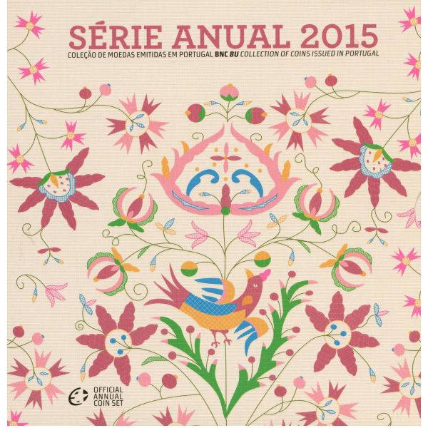 Kursmünzensatz Portugal 2015 BU Bild von Kursmünzensatz Portugal 2015 BU