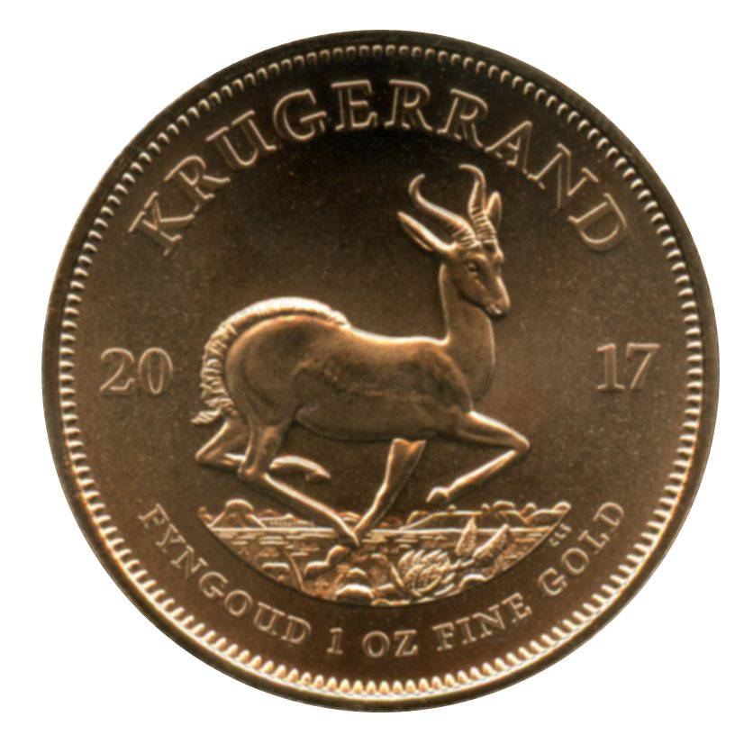 1 oz Krügerrand Gold - 2017 Bild von 1 oz Krügerrand Gold - 2017