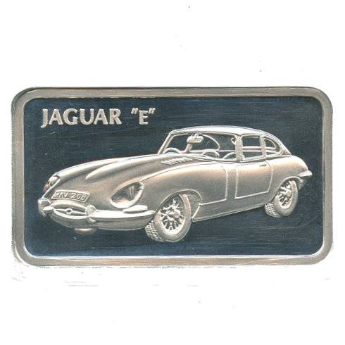 1 oz MünzManufaktur Motivbarren Jaguar E Bild von 1 oz MünzManufaktur Motivbarren Jaguar E