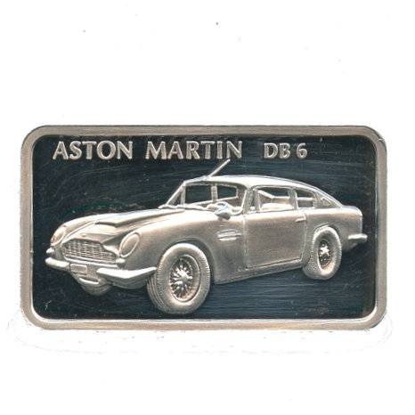 1 oz MünzManufaktur Motivbarren Aston Martin Bild von 1 oz MünzManufaktur Motivbarren Aston Martin