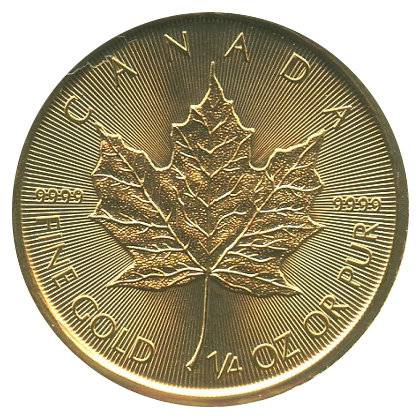 1/4 oz Maple Leaf Gold - 2018 Bild von 1/4 oz Maple Leaf Gold - 2018