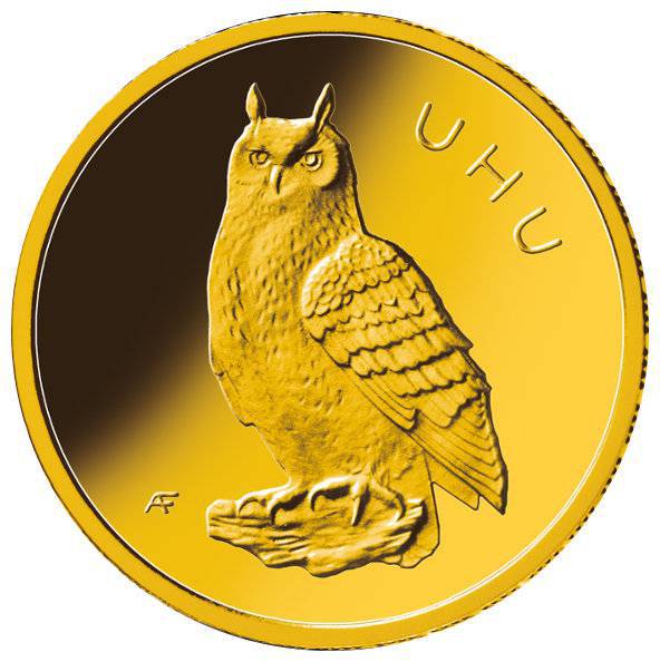 Bild von 20 Euro 2018 Heimische Vögel - Uhu - D
