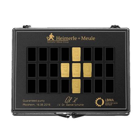 5 x 1 g Unity Bar Collection - Heimerle + Meule Bild von 5 x 1 g Unity Bar Collection - Heimerle + Meule