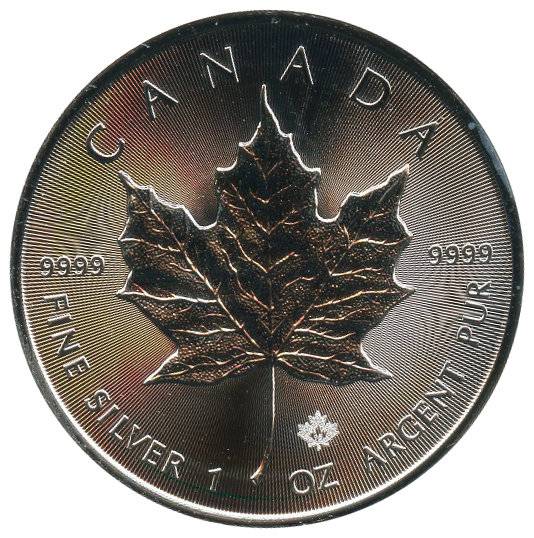 1 oz Maple Leaf Silber - 2016 Bild von 1 oz Maple Leaf Silber - 2016