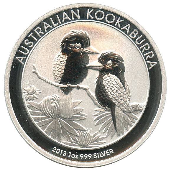 Bild von 1 oz Silber Kookaburra - 2013