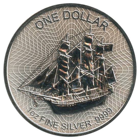 1 oz Silber Cook Islands Bounty - 2018 Bild von 1 oz Silber Cook Islands Bounty - 2018