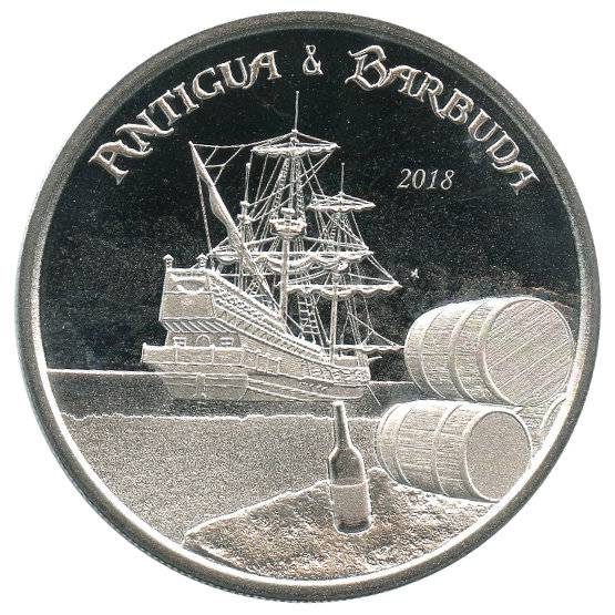 1 oz Rum Runner Silber - 2018 Bild von 1 oz Rum Runner Silber - 2018