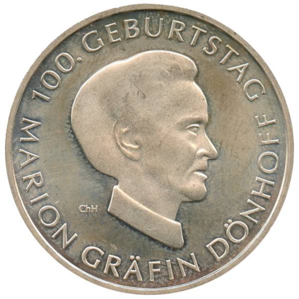 10 Euro Marion Gräfin Dönhoff - 2009 - J Bild von 10 Euro Marion Gräfin Dönhoff - 2009 - J