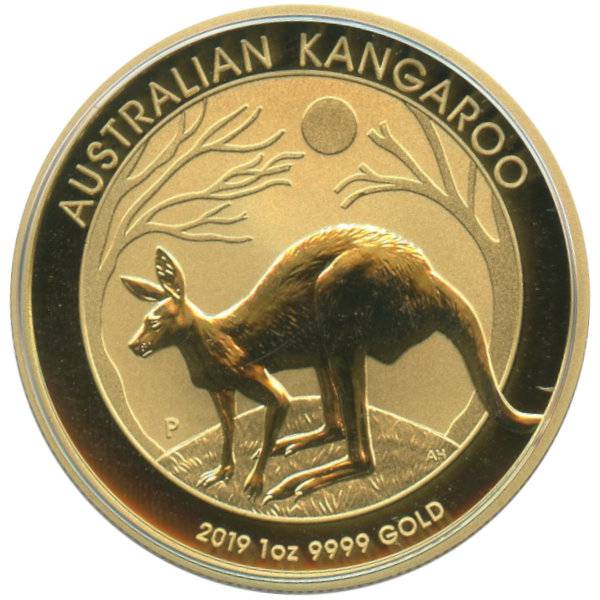 1 oz Kangaroo - 2019 Bild von 1 oz Kangaroo - 2019