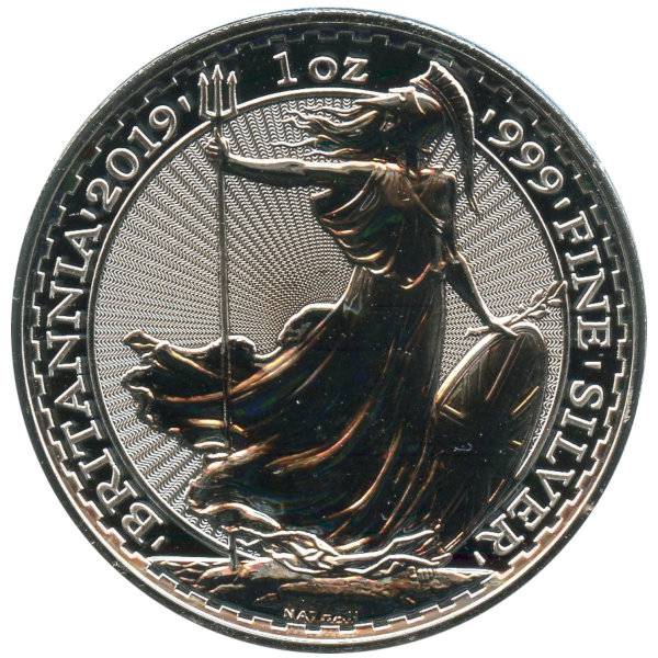 1 oz Silber Britannia - 2019 Bild von 1 oz Silber Britannia - 2019