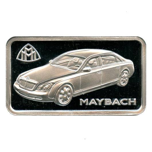 Bild von 1 oz MünzManufaktur Motivbarren Maybach