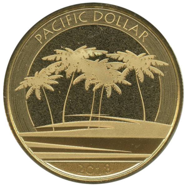1 oz Fiji Pacific Dollar Gold - 2018 Bild von 1 oz Fiji Pacific Dollar Gold - 2018