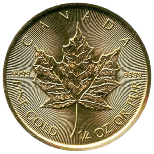 1/4 oz Maple Leaf Gold - 2019 Bild von 1/4 oz Maple Leaf Gold - 2019
