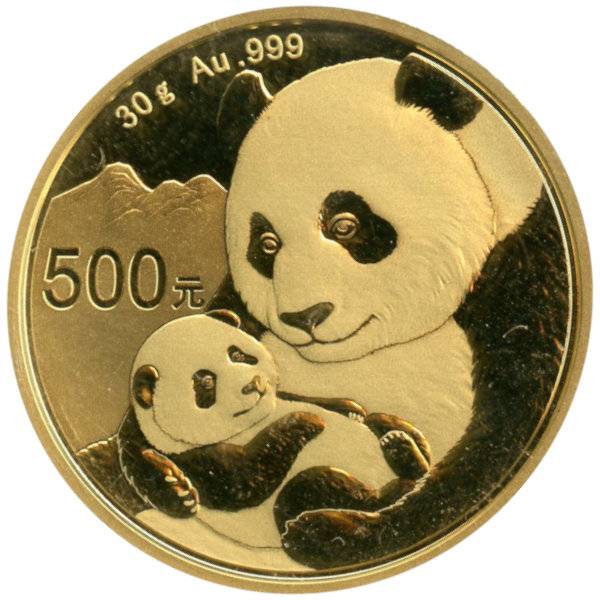 30 g China Panda - 2019 Bild von 30 g China Panda - 2019