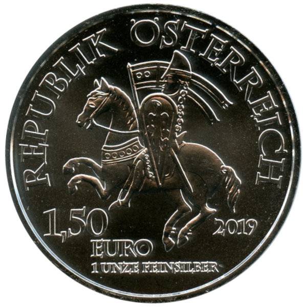 1 oz Herzog Leopold V Silber - 2019 Bild von 1 oz Herzog Leopold V Silber - 2019