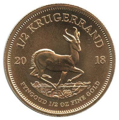 1/2 oz Krügerrand Gold - diverse Bild von 1/2 oz Krügerrand Gold - diverse