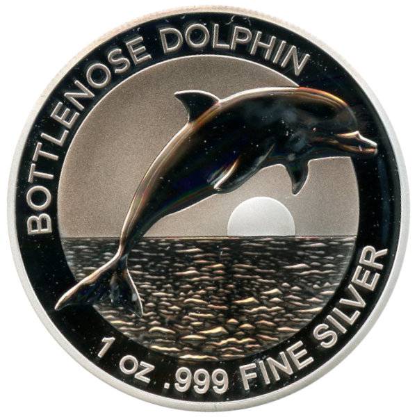 1 oz Silber Australian Bottlenose Dolphin - 2019 Bild von 1 oz Silber Australian Bottlenose Dolphin - 2019