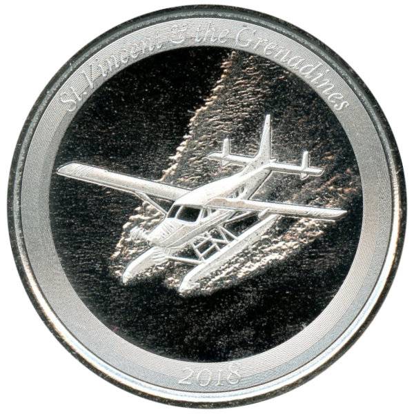 1 oz Seaplane Silber St. Vincent & the Grenadines - 2018 Bild von 1 oz Seaplane Silber St. Vincent & the Grenadines - 2018