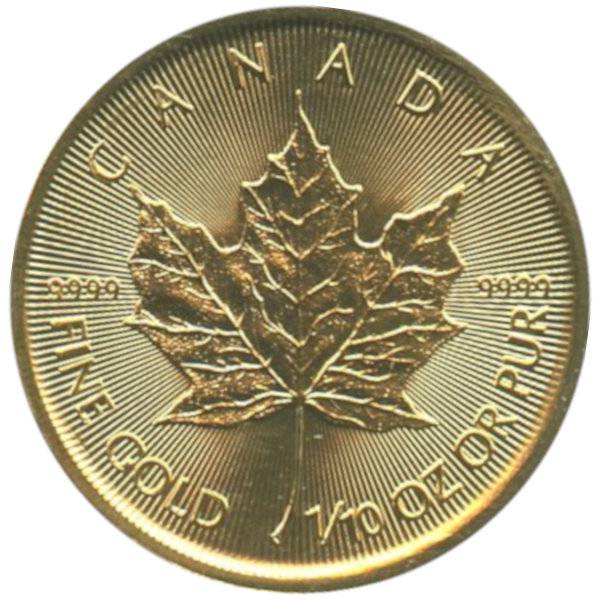 1/10 oz Maple Leaf Gold - diverse Bild von 1/10 oz Maple Leaf Gold - diverse