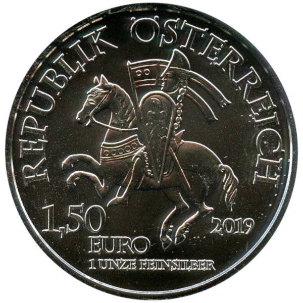 1 oz Wiener Neustadt Silber - 2019 Bild von 1 oz Wiener Neustadt Silber - 2019