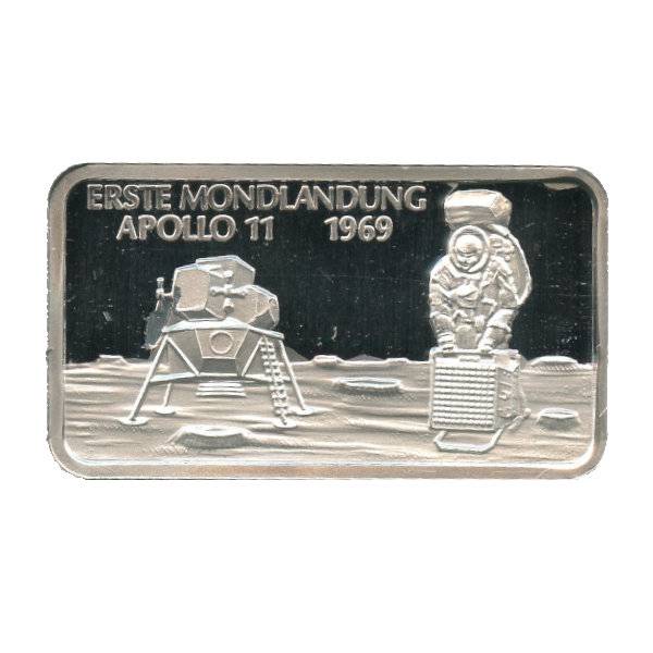 1 oz MünzManufaktur Motivbarren Apollo 11 Bild von 1 oz MünzManufaktur Motivbarren Apollo 11