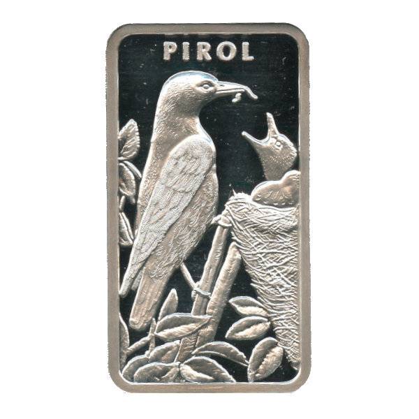 Bild von 1 oz MünzManufaktur Motivbarren Pirol