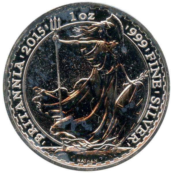 1 oz Silber Britannia - 2015 Bild von 1 oz Silber Britannia - 2015