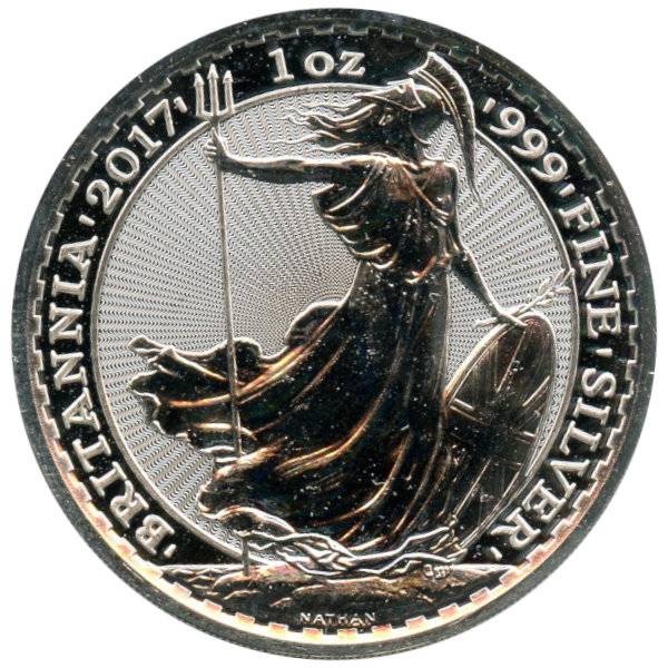 Bild von 1 oz Silber Britannia - 2017