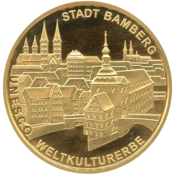 Bild von 100 Euro - 2004 Bamberg - D - in der Schatulle mit Zertifikat