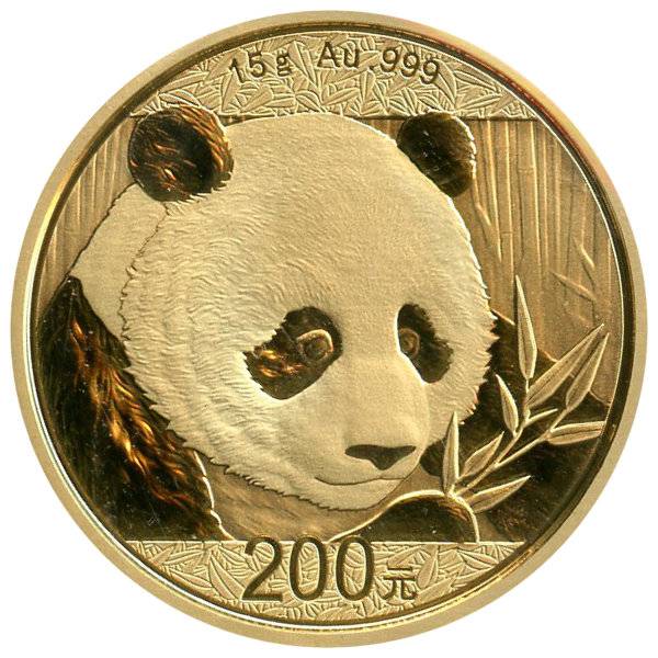 15 g China Panda - 2018 Bild von 15 g China Panda - 2018