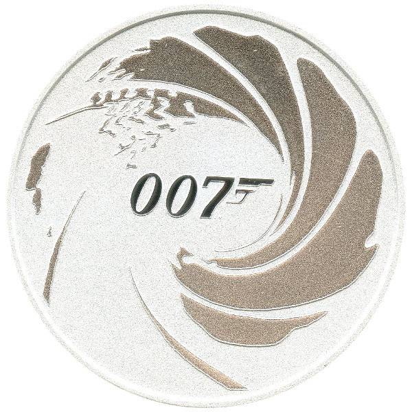 1 Unze Silber Australien James Bond 007 -2020 Bild von 1 Unze Silber Australien James Bond 007 -2020