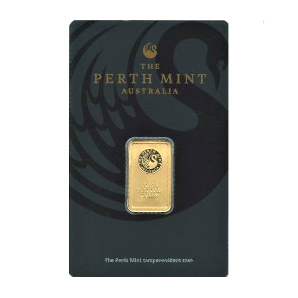 5 g Goldbarren - Perth Mint Bild von 5 g Goldbarren - Perth Mint
