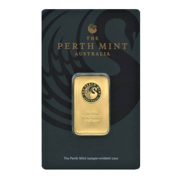 20 g Goldbarren - Perth Mint Bild von 20 g Goldbarren - Perth Mint