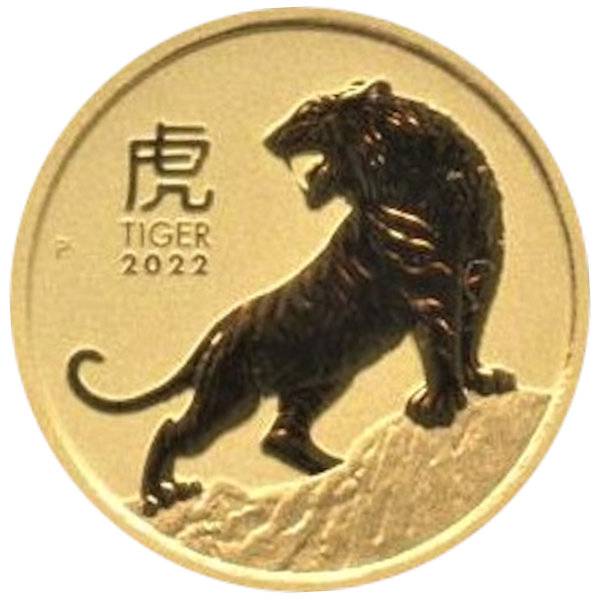 1/10 oz Lunar III - Tiger 2022 Bild von 1/10 oz Lunar III - Tiger 2022