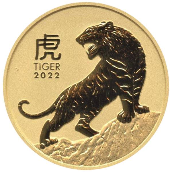 Bild von 2 oz Lunar III - Tiger 2022