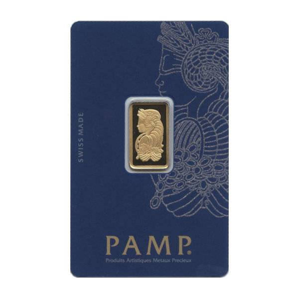 2,5 g Goldbarren - Pamp Suisse Bild von 2,5 g Goldbarren - Pamp Suisse