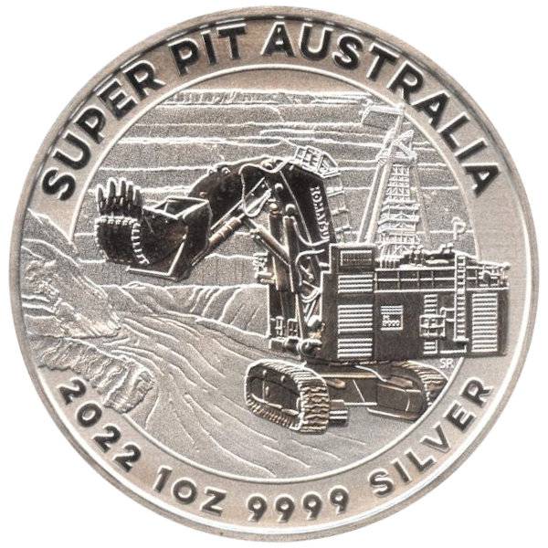 Bild von 1 oz Silber Super Pit Australia - 2022